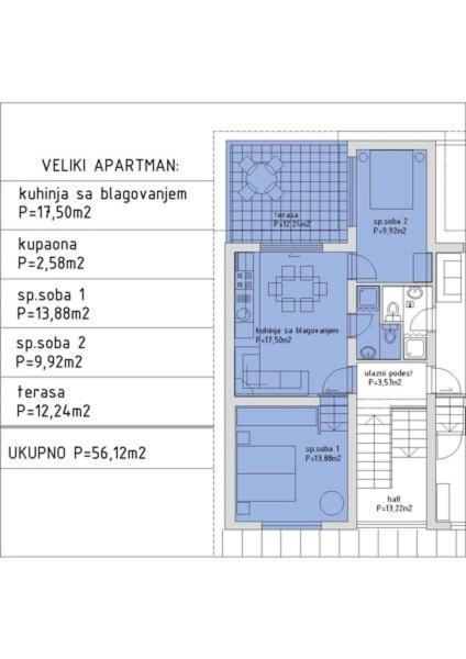 Apartments Rebac Murter Buitenkant foto
